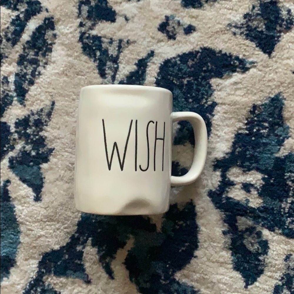 Rae Dunn Wish farmhouse mug